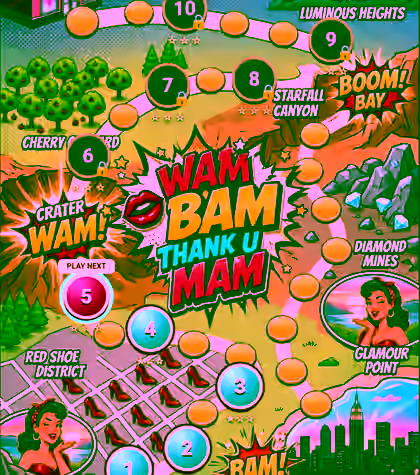 Wam Bam World Map